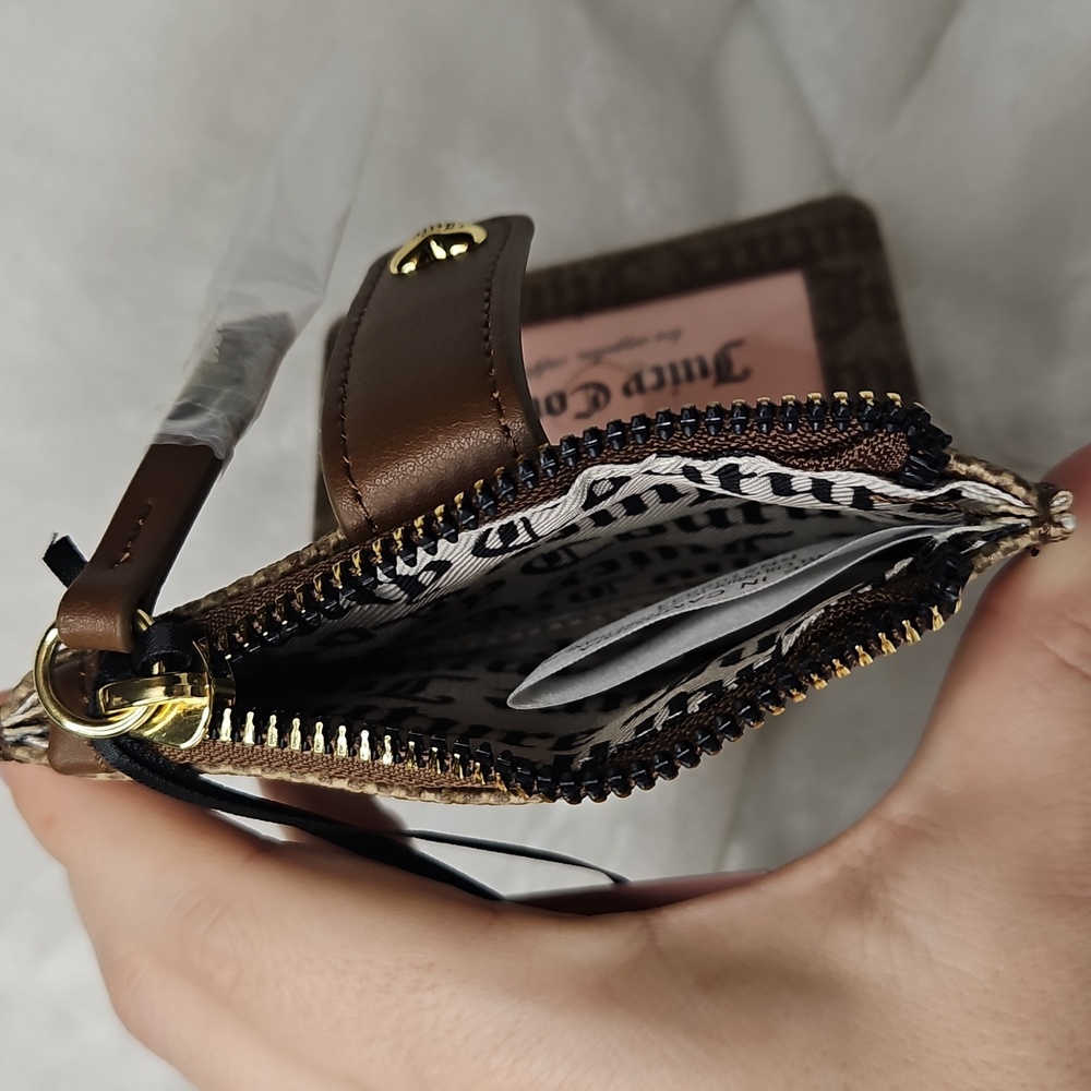 Juicy Couture Brown Card Case - Picture 5 of 7